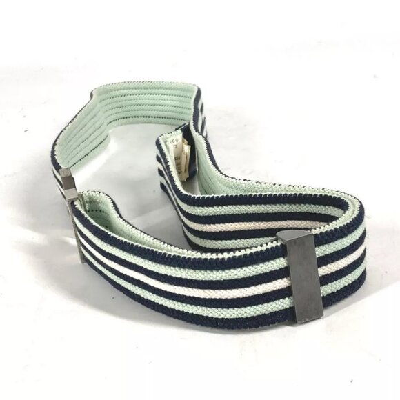 HERMES H logo Accessories Border belt Rubber Green main image 14